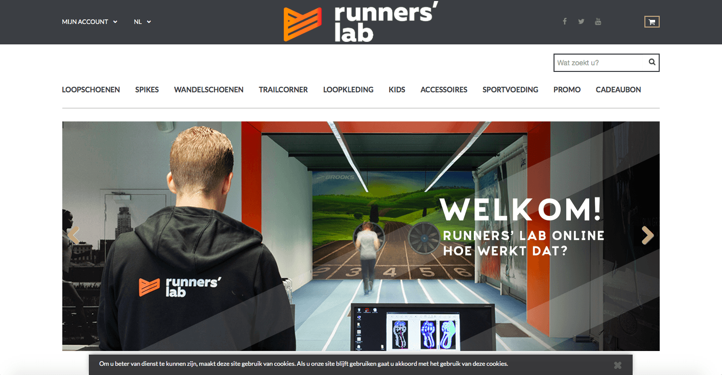 screenshot Runners' Lab NL 1