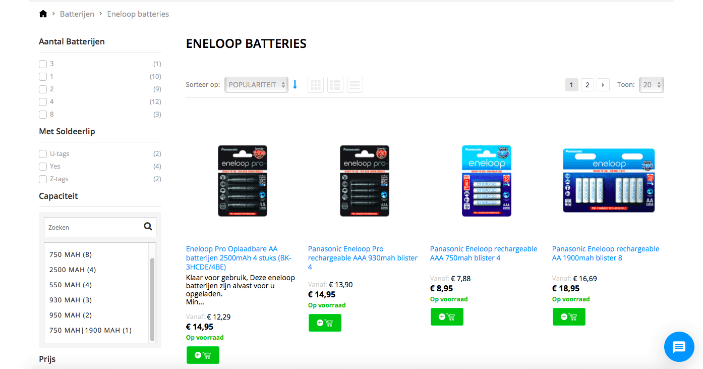 screenshot BatteryGenius NL 2